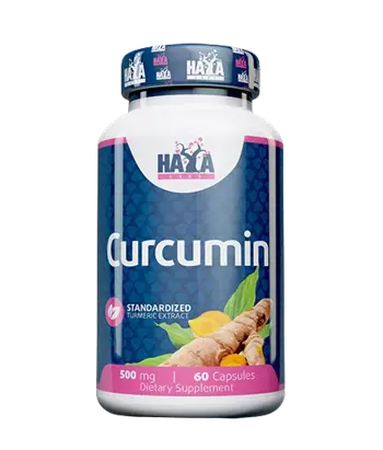 HAYA LABS Curcumin /Turmeric Extract 500 мг Куркумин Турмерик Екстракт - 60 капсули, 60 дози