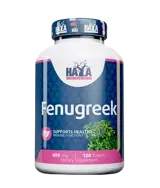 HAYA LABS Fenugreek 600 мг Екстракт От Семена От Сминдух - 120 таблетки, 120 дози