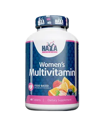 HAYA LABS Food Based Women's Multi Мултивитамини За Жени - 60 таблетки, 30 дози