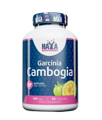 HAYA LABS Garcinia Cambogia 500 мг Гарциния Камбоджа - 90 капсули, 45 дози