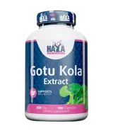 HAYA LABS Gotu Kola Extract 450 мг Готу Кола - 100 капсули, 50 дози