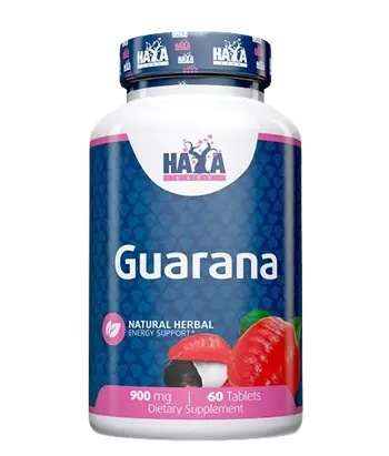HAYA LABS Guarana 900 мг Екстракт От Гуарана - 60 таблетки, 60 дози