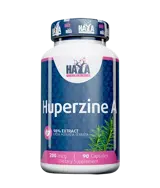 HAYA LABS Huperzine A 98% Extract 200 мкг Хуперзин А Екстракт 98% - 90 капсули, 90 дози