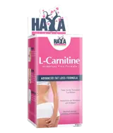 HAYA LABS L-Carnitine 250 мг Л-Карнитин - 60 капсули, 60 дози