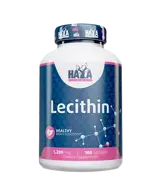 HAYA LABS Lecithin 1200 мг Лецитин - 100 гел капсули, 100 дози