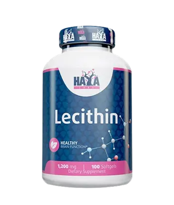 HAYA LABS Lecithin 1200 мг Лецитин - 100 гел капсули, 100 дози