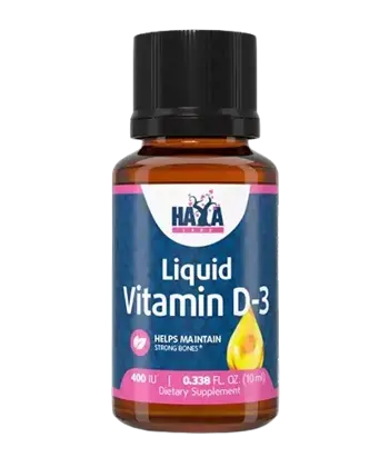 HAYA LABS Liquid Vitamin D3 400 IU Витамин D-3 - 10 мл, 350 дози