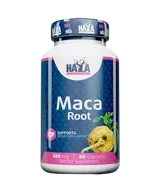 HAYA LABS Maca 500 мг Екстракт От Мака - 60 веге капсули, 60 дози