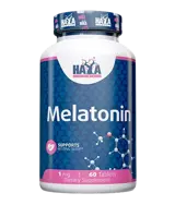 HAYA LABS Melatonin 1 мг Мелатонин - 60 таблетки, 60 дози