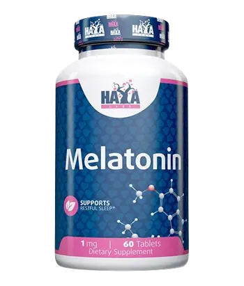 HAYA LABS Melatonin 1 мг Мелатонин - 60 таблетки, 60 дози