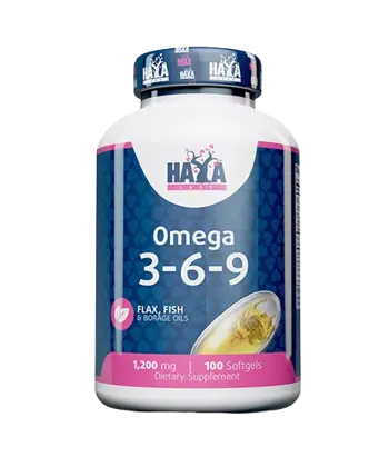 HAYA LABS Omega 3-6-9 1200 мг Мастни Киселини Омега 3,6 и 9
