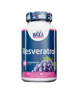 HAYA LABS Resveratrol 40 мг Ресвератрол - 60 таблетки, 30 дози