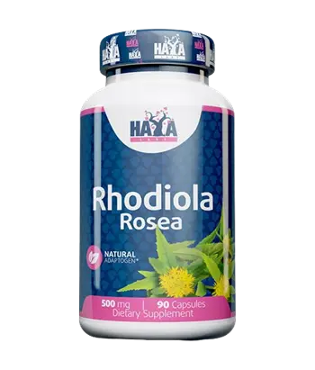 HAYA LABS Rhodiola Rosea Extract 500 мг Екстракт От Златен Корен - 90 капсули, 90 дози