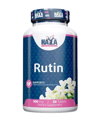 HAYA LABS Rutin 500 мг Рутин - 50 таблетки, 50 дози