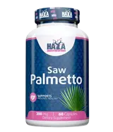 HAYA LABS Saw Palmetto 200 мг Екстракт От Сао Палмето - 60 капсули, 30 дози