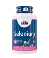 HAYA LABS Selenium / Chelated - Yeast Free/ 200 мкг Селен в Хелатирана Форма - 90 капсули, 90 дози