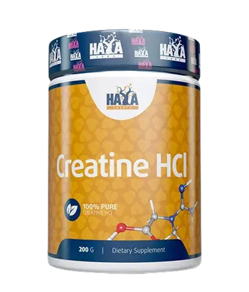 HAYA LABS Sports Creatine HCL 1000 мг Креатин Хидрохлорид - 200 грама, 200 дози