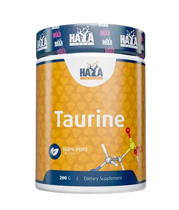 HAYA LABS Sports Taurine 1000 мг Таурин - 200 грама, 200 дози