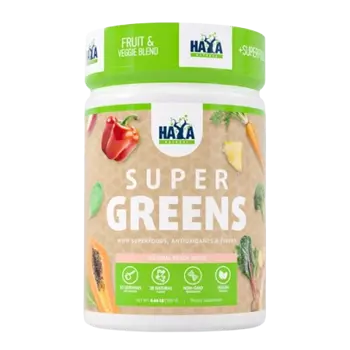 HAYA LABS Super Greens Комплекс от Супер Зелени Храни - 300 грама, 50 дози