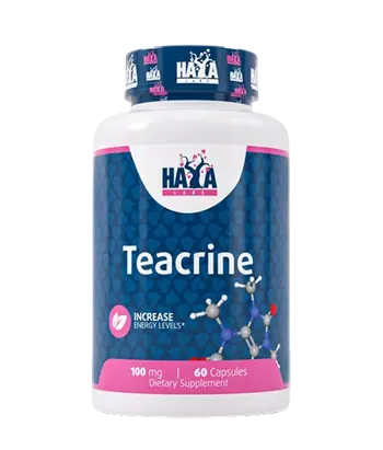 HAYA LABS Teacrine 100 мг Теакрин - 60 капсули, 60 дози