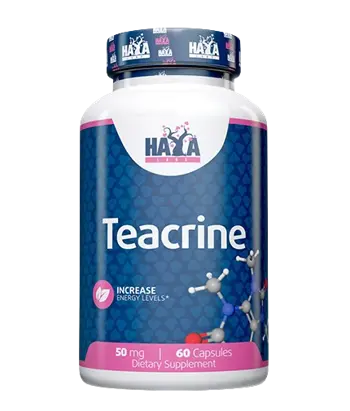 HAYA LABS Teacrine 50 мг Теакрин - 60 капсули, 60 дози