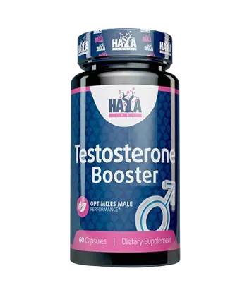 HAYA LABS Testosterone Booster Тестостеронов Бустер - 60 капсули, 60 дози