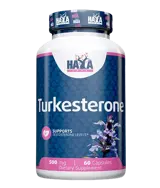HAYA LABS Turkesterone 500 мг Туркестерон - 60 капсули, 60 дози