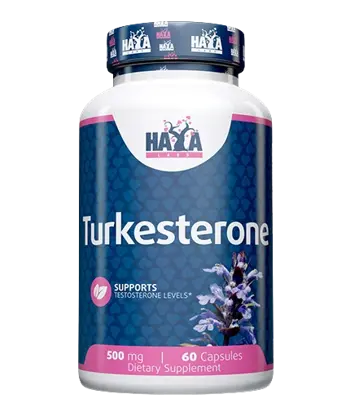 HAYA LABS Turkesterone 500 мг Туркестерон - 60 капсули, 60 дози