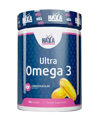 HAYA LABS Ultra Omega 3 Fish Oil 1000 мг Омега-3 Мастни Киселини
