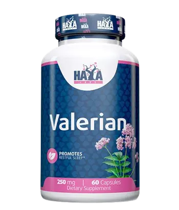 HAYA LABS Valerian 250 мг Корен От Валериан - 60 капсули, 60 дози