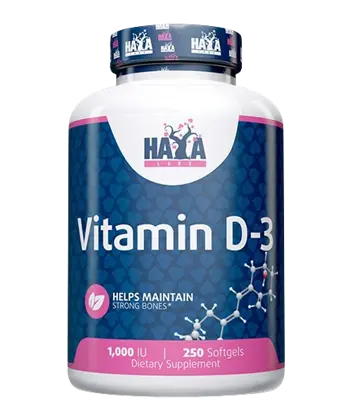 HAYA LABS Vitamin D3 1000 IU Bитaмин D-3