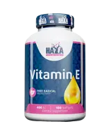 HAYA LABS Vitamin E 400 IU Витамин E - 100 гел капсули, 100 дози