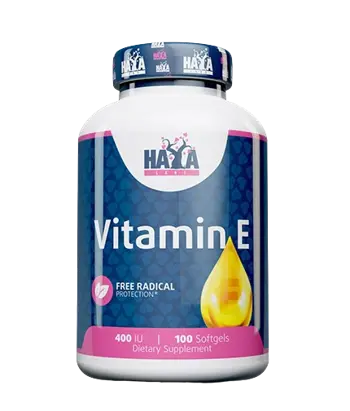 HAYA LABS Vitamin E 400 IU Витамин E - 100 гел капсули, 100 дози