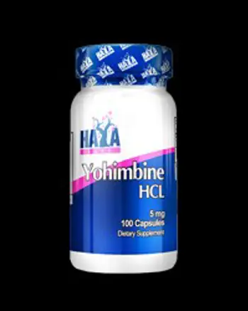Yohimbine HCL 5 mg, 100 капсули, 100 Дози