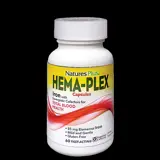 Natures Plus HEMA-PLEX Caps Мултивитамини при анемия и нисък хемоглобин 60 капсули