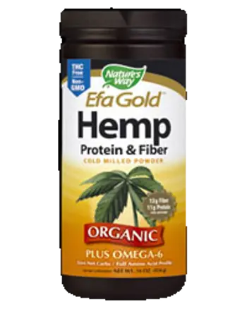 Nature's Way EfaGold Hemp Protein & Fiber Конопен протеин и фибри 454 грама