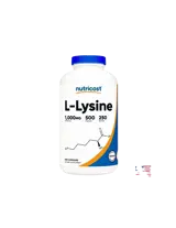 Nutricost L-Lysine 500 mg В подкрепа на имунното здраве х 500 капсули