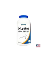 Nutricost L-Lysine 1000 mg Л-Лизин за имунитет и кости х 240 таблетки