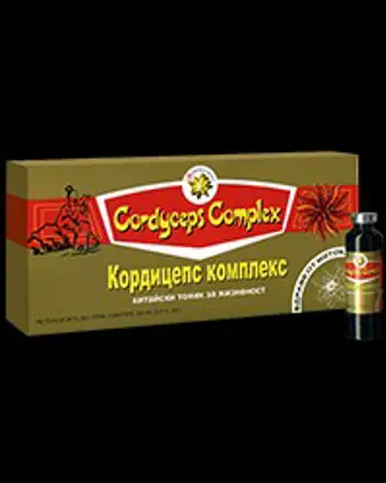 Health from The East, Cordyceps Complex, 10 x 10 мл, 10 Дози