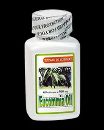 Health from The East, Eucommia Oil, 60 Гел капсули