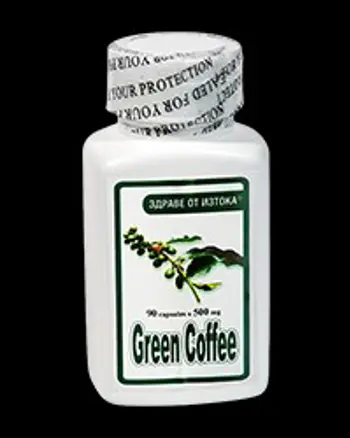 Health from The East,Green Coffee Extract, 90 капсули