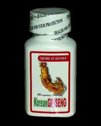 Health from The East, Korean Ginseng 60 капсули