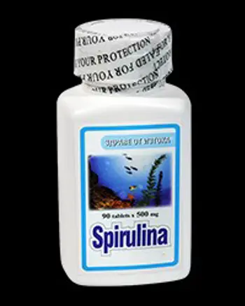 Health from The East, Spirulina 500 mg 90 Таблетки