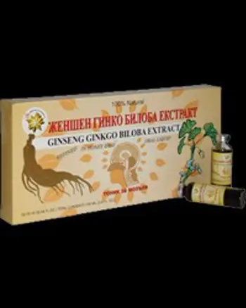 Health from The East, Ginseng Ginkgo Biloba, 10 x 10 мл