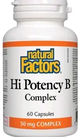 Hi Potency B Complex 60 капсули, 60 Дози - В КОМПЛЕКС