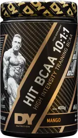 Dorian Yates Nutrition High Intensity Training BCAA 10:1:1 Аминокиселини BCAA + Цитрулин + Бета-Аланин + Тирозин - 400 грама, 20 дози