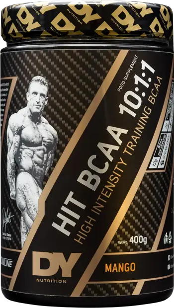Dorian Yates Nutrition High Intensity Training BCAA 10:1:1 Аминокиселини BCAA + Цитрулин + Бета-Аланин + Тирозин - 400 грама, 20 дози