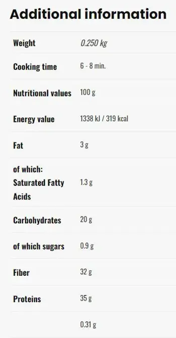 High Protein 35% - Reduced Carb | Maccheroni