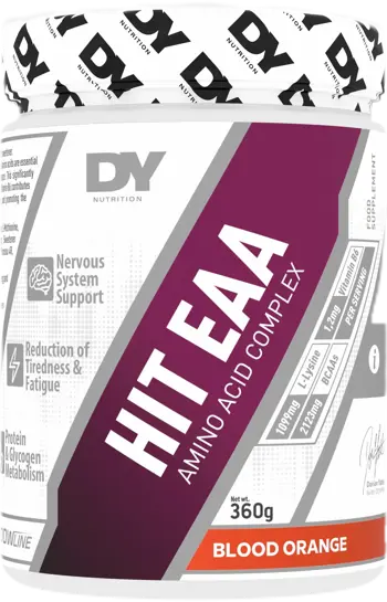 Dorian Yates Nutrition HIT EAA High-Intensity Training Essential Amino Acid Complex EAA Аминокиселини - 360 грама, 27 дози