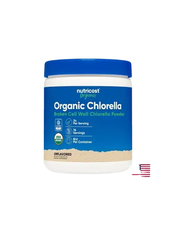 Nutricost Organic Chlorella Енергия и клетъчен детокс с водорасли